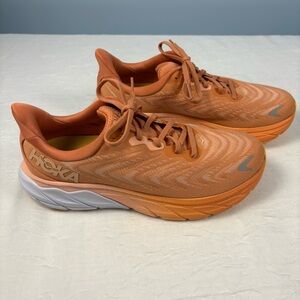 Hoka Arahi 6 sun baked orange Athletic running Shoes women’s size 9